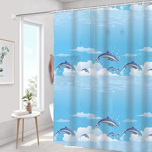 Bathroom peva shower curtain - peva,