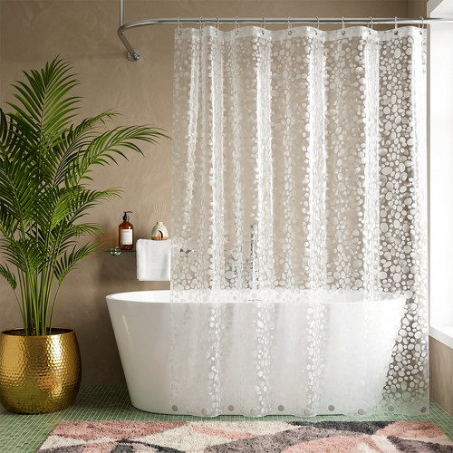 Virosa clear dotted shower - clear,
