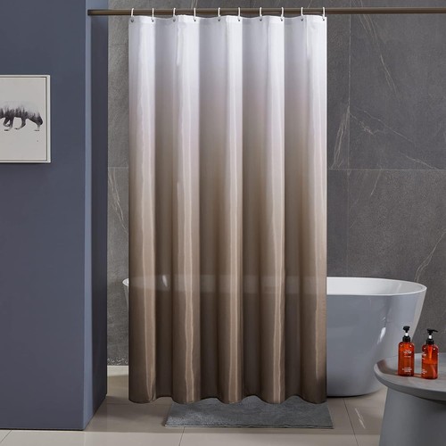 Furlinic shower curtain white - curtain,