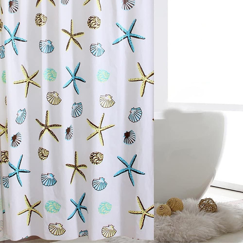 Extra long blue - long, shower
