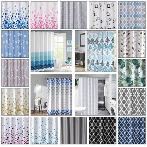 Shower curtain 180x180 - curtain, fabric