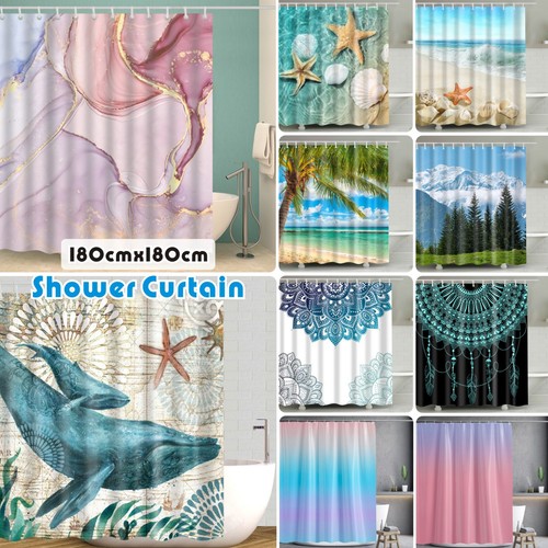 Various shower curtain - various, mould