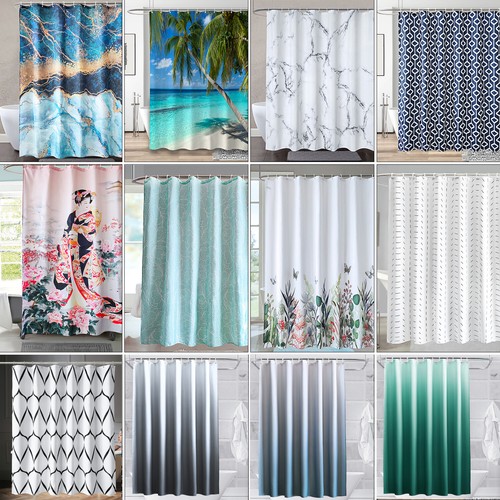 Shower curtain polyester - curtain,