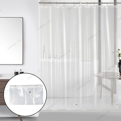 Plain shower curtain mould - shower,