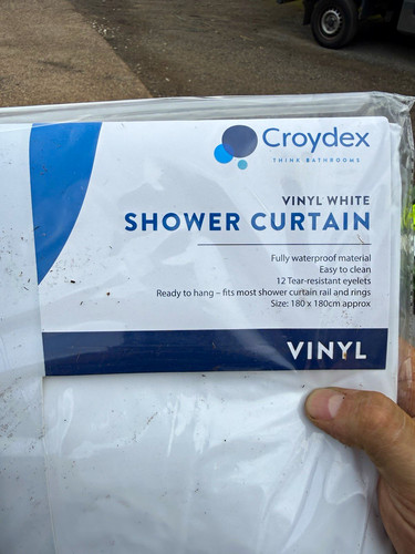 Croydex white vinyl - white,