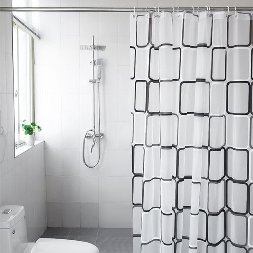 Bathroom shower curtain - bathroom,