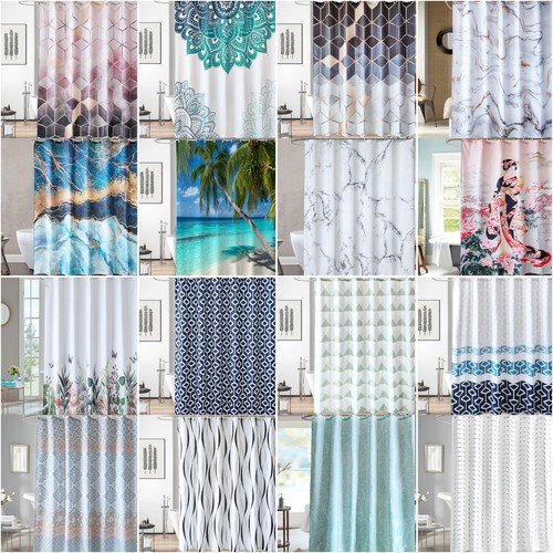 Bathroom shower curtain - bathroom,