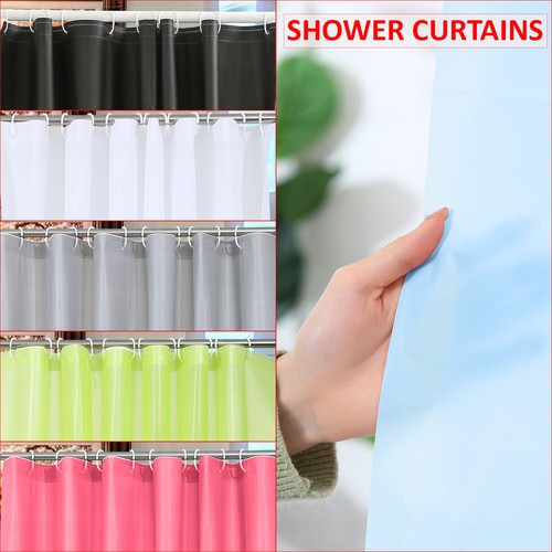 Bathroom shower curtains plain - bathroom,
